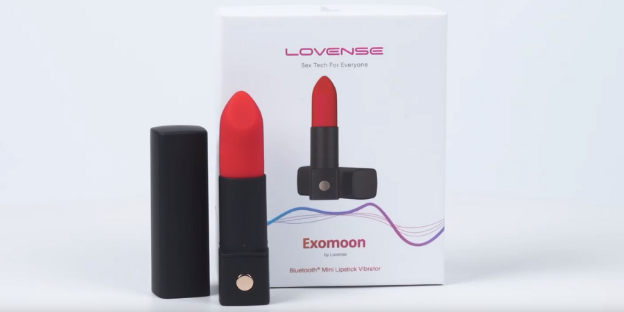 Bluetooth lipstick vibrator