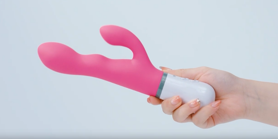 Wireless rabbit vibrator